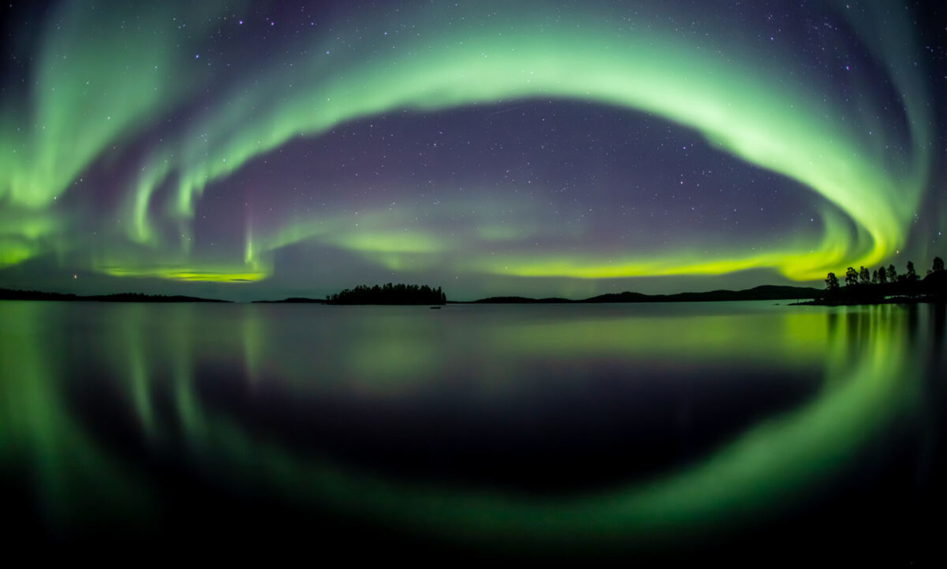 Herfst in Fins Lapland